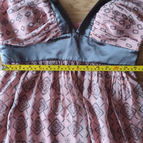 NWT Max and Cleo Pink Midi Halter Dress - Picture 8 of 10